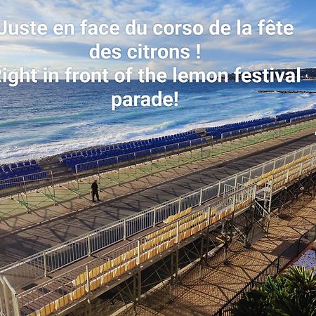 Le Coq Bleu D'Azur - Piscine - Parking! Lejlighed Menton Eksteriør billede