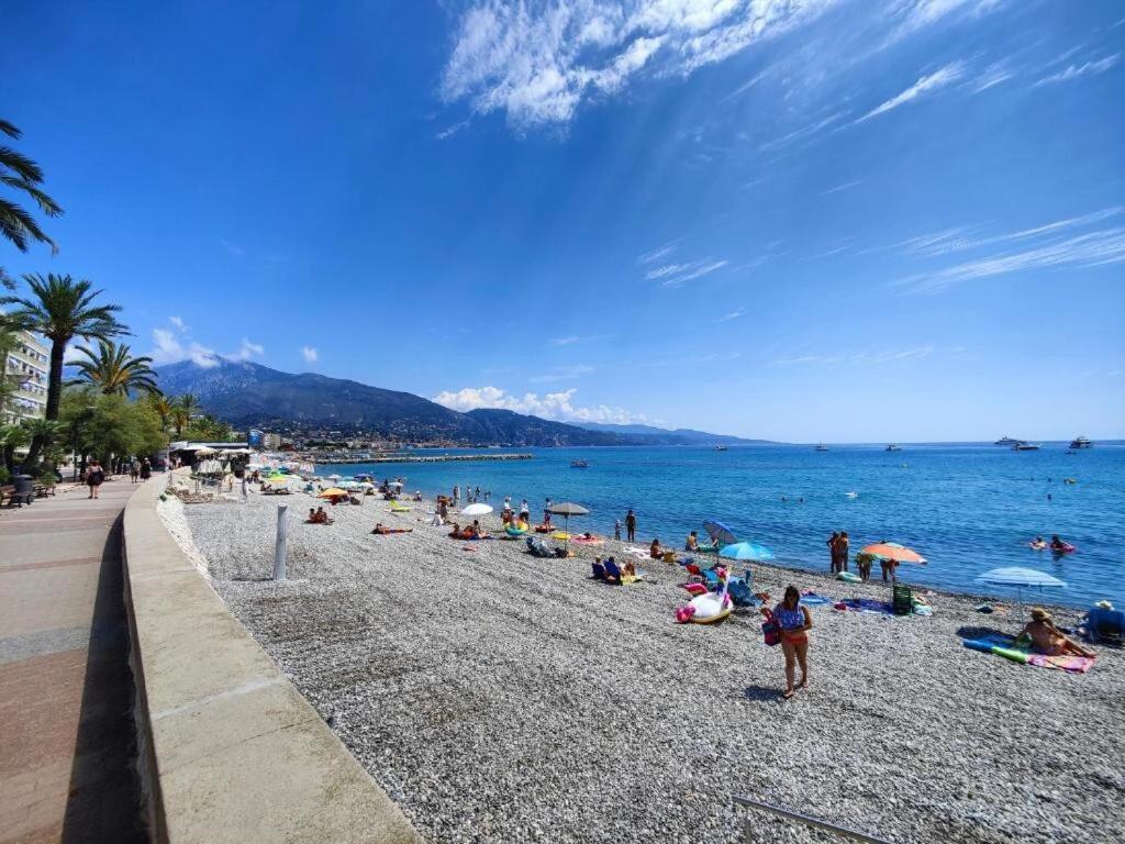 Le Coq Bleu D'Azur - Piscine - Parking! Lejlighed Menton Eksteriør billede