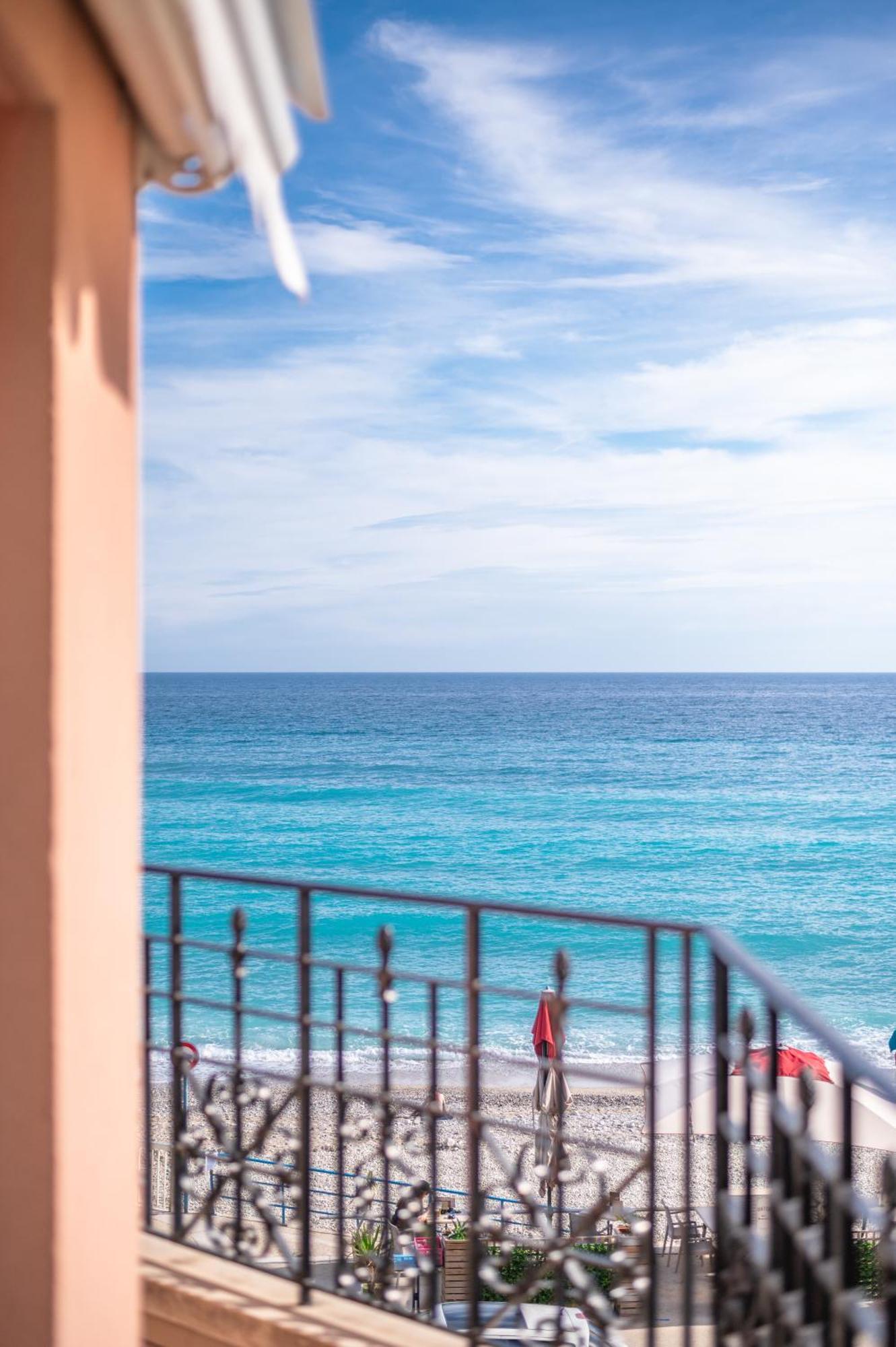 Le Coq Bleu D'Azur - Piscine - Parking! Lejlighed Menton Eksteriør billede